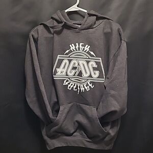 AC⚡️DC HIGH VOLTAGE HOODIE BLACK SIZE SMALL